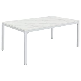 Coaster Furniture Athena Carrara Large Dining Table