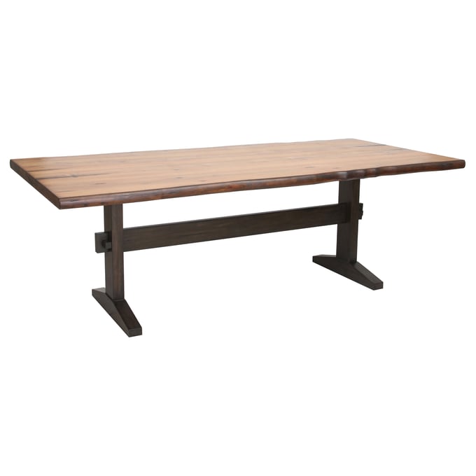 Coaster Furniture Bexley Natural Honey Smokey Black Dining Table CST-110331