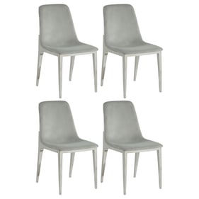 4 Coaster Furniture Irene Light Grey Dining Chairs