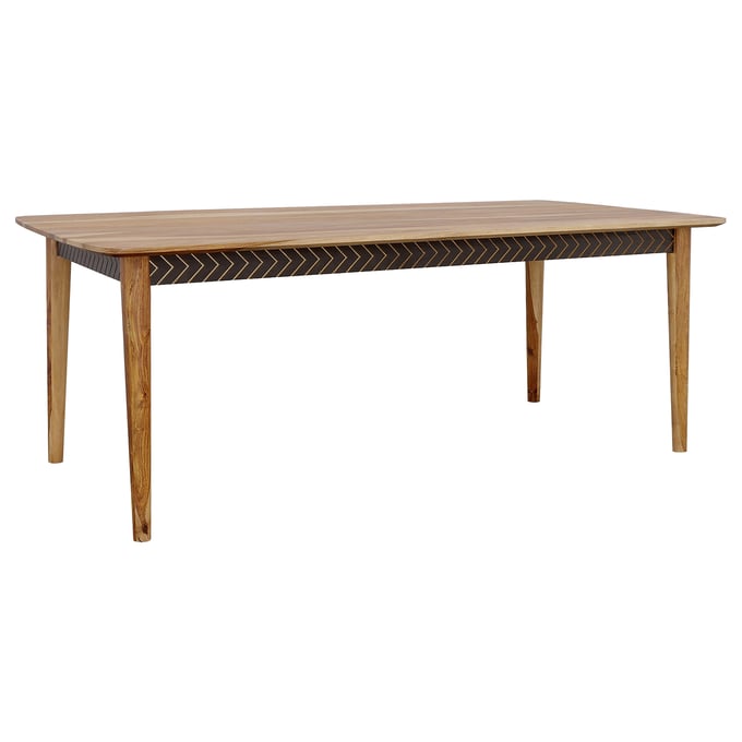 Coaster Furniture Partridge Natural Sheesham Dining Table CST-110571