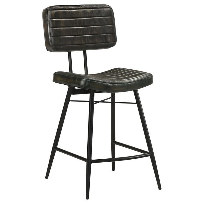 2 Coaster Furniture Partridge Antique Espresso Counter Height Stools CST-110659