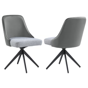 2 Coaster Furniture Paulita Grey Dining Chairs