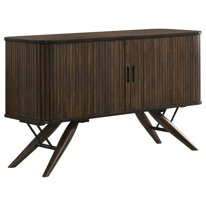 Coaster Furniture Wes Dark Walnut 2 Doors Rectangular Server CST-115275