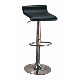 2 Coaster Furniture Bidwell Black 29 Inch Backless Adjustable Bar Stools