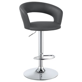 Coaster Furniture Barraza Grey 29 Inch Adjustable Bar Stool