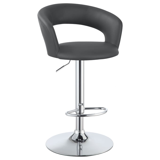 Coaster Furniture Barraza Grey 29 Inch Adjustable Bar Stool CST-120397