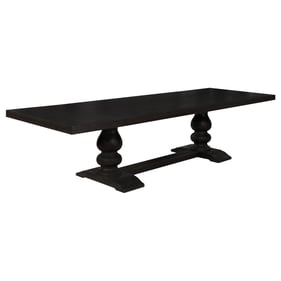 Coaster Furniture Phelps Antique Noir Rectangular Dining Table