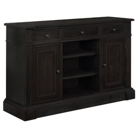 Coaster Furniture Phelps Antique Noir 2 Doors Rectangular Server