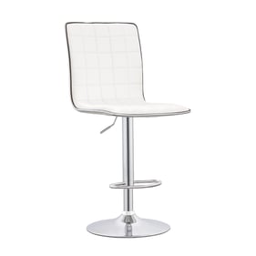 2 Coaster Furniture Ashbury White Adjustable Bar Stools