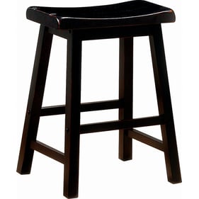 2 Coaster Furniture Durant Black Counter Height Stools