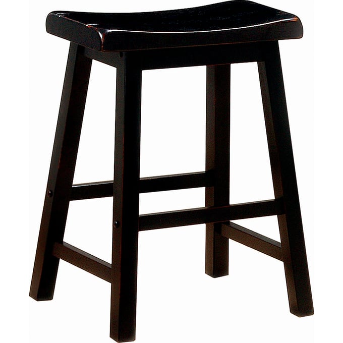 2 Coaster Furniture Durant Black Counter Height Stools CST-180019