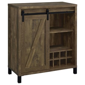 Coaster Furniture Arlington Rustic Oak Bar Cabinet