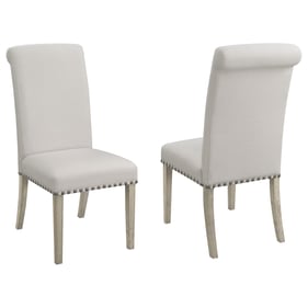 2 Coaster Furniture Salem Beige Side Chairs