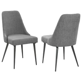 2 Coaster Furniture Alan Grey Dining Chairs