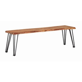 Coaster Furniture Sherman Natural Solid Wood Bench