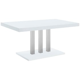 Coaster Furniture Brooklyn White Dining Table