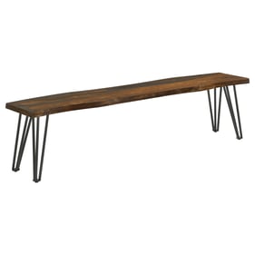 Coaster Furniture Neve Sheesham Grey Dining Bench