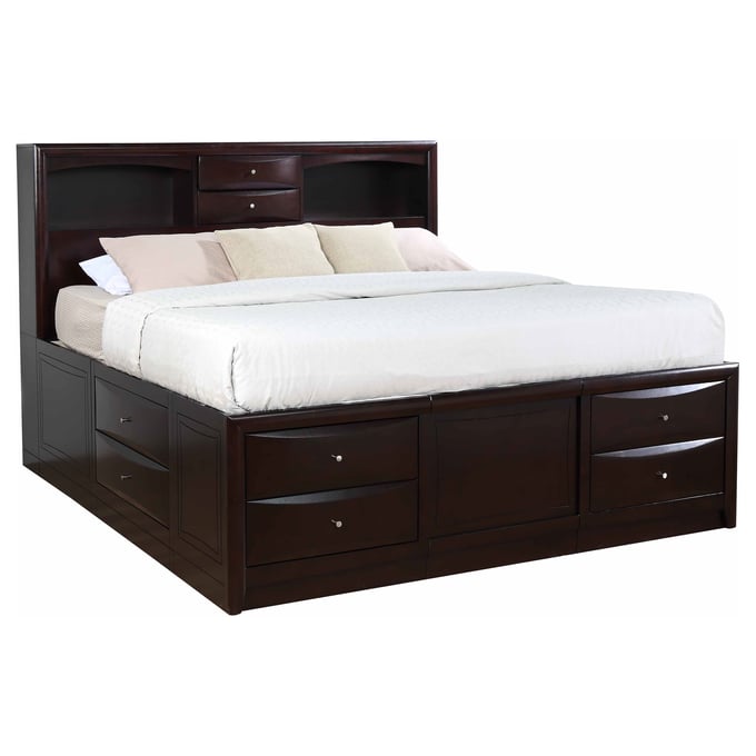 Coaster Furniture Phoenix Cappuccino King Bed CST-200409KE