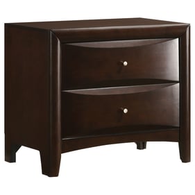 Coaster Furniture Phoenix Cappuccino 2 Drawers Nightstand