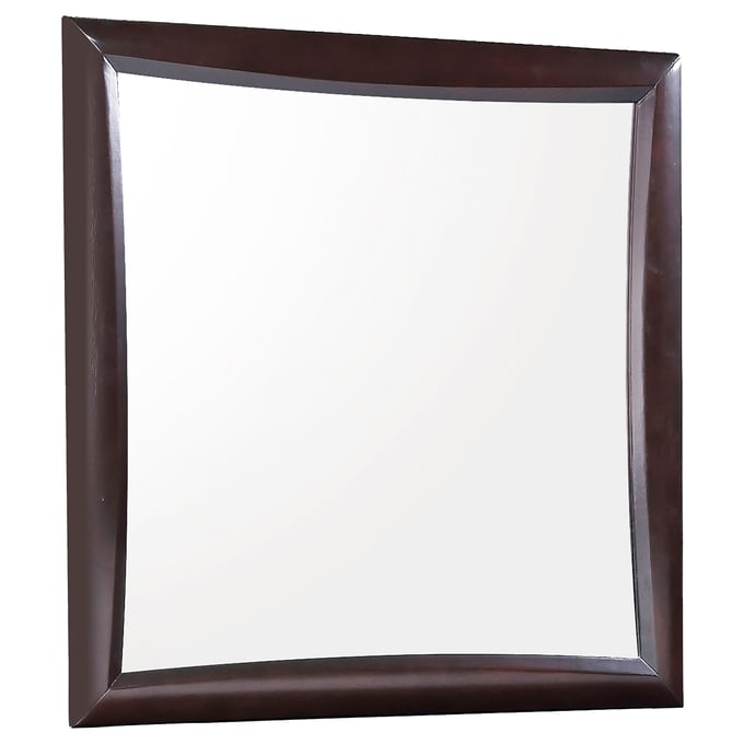 Coaster Furniture Phoenix Cappuccino Square Dresser Mirror CST-200414