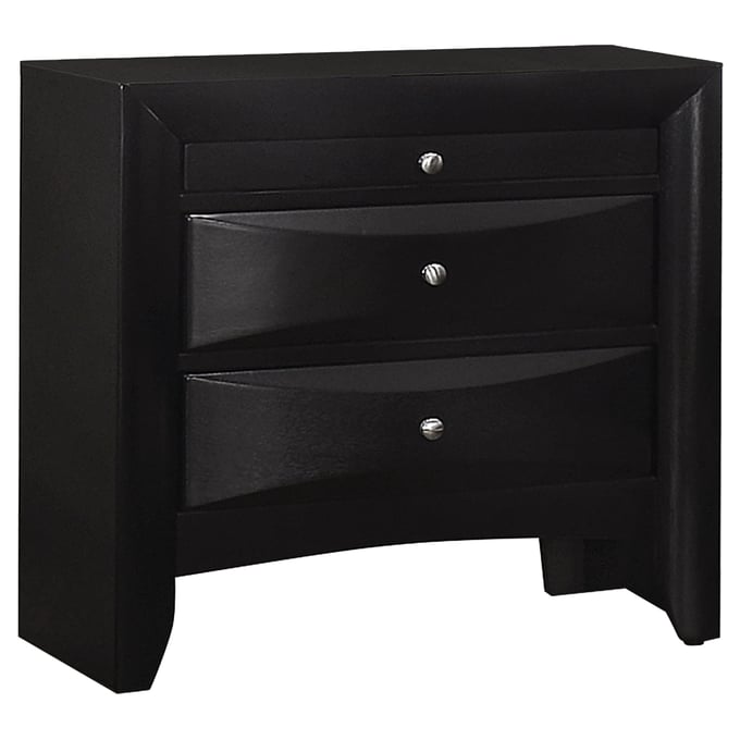 Coaster Furniture Briana Black Night Stand CST-200702