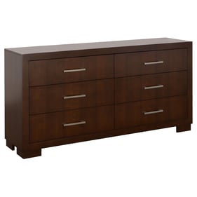 Coaster Furniture Jessica Cappuccino 6 Drawers Dresser