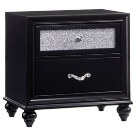 Coaster Furniture Barzini Black Nightstand