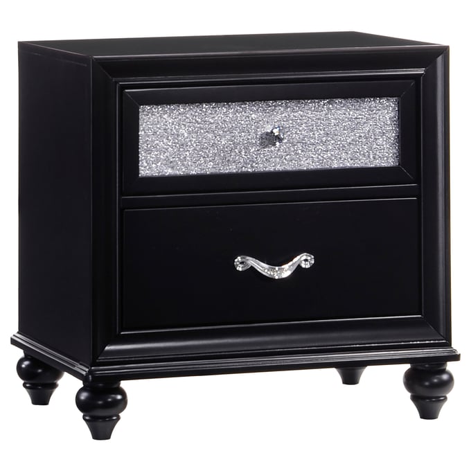 Coaster Furniture Barzini Black Nightstand CST-200892