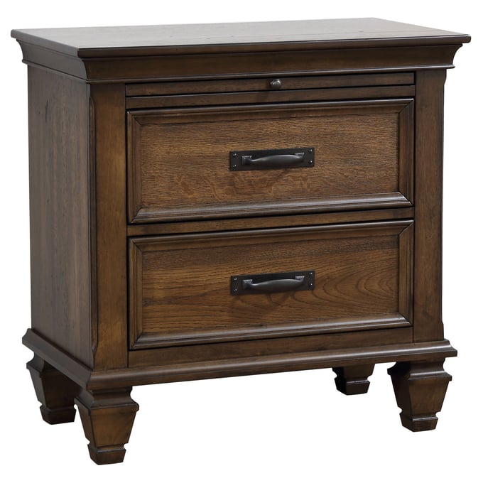 Coaster Furniture Franco Burnished Oak Nightstand CST-200972