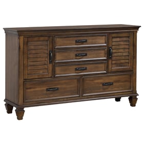 Coaster Furniture Franco Burnished Oak Dresser