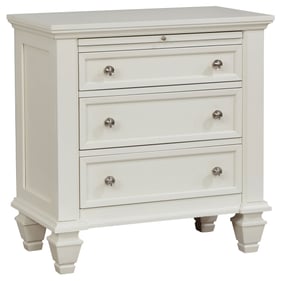 Coaster Furniture Sandy Beach Cream White Night Stand