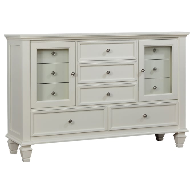 Coaster Furniture Sandy Beach Cream White Dresser CST-201303