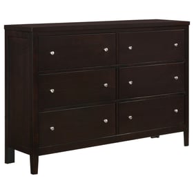 Coaster Furniture Carlton Cappuccino Wood Dresser