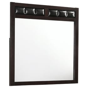 Coaster Furniture Carlton Cappuccino Black Rectangular Mirror