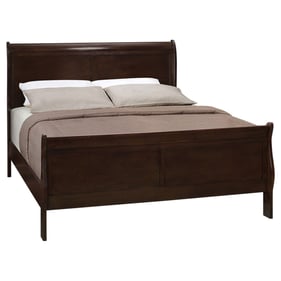 Coaster Furniture Louis Philippe Cappuccino Full Sleigh Bed