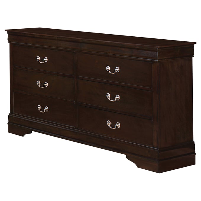 Coaster Furniture Louis Philippe Cappuccino Dresser CST-202413