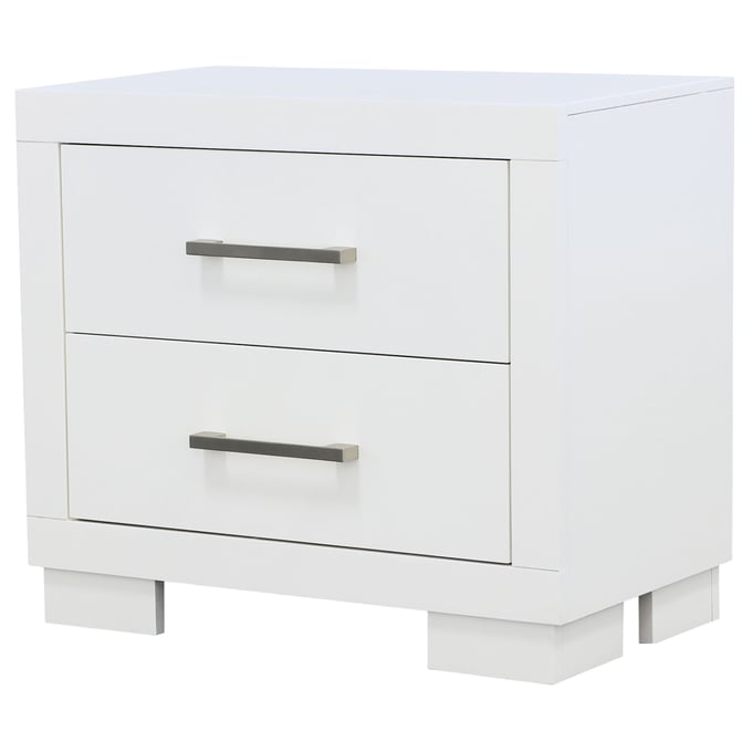 Coaster Furniture Jessica White Night Stand CST-202992