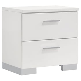 Coaster Furniture Felicity Glossy White Night Stand