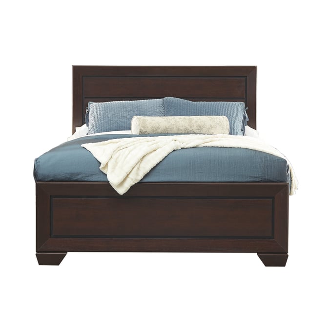 Coaster Furniture Kauffman Dark Cocoa Cal King Panel Bed CST-204391KW