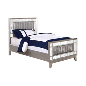 Coaster Furniture Leighton Metallic Twin Panel Bed