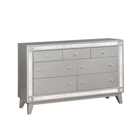 Coaster Furniture Leighton Metallic 7 Drawers Dresser