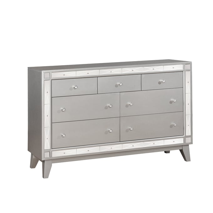 Coaster Furniture Leighton Metallic 7 Drawers Dresser CST-204923