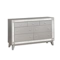 Leighton 7-drawer Dresser Metallic Mercury