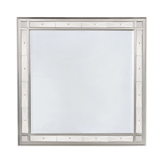 Coaster Furniture Leighton Metallic Beveled Mirror CST-204924