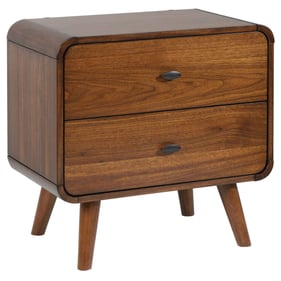 Coaster Furniture Robyn Dark Walnut 2 Drawers Nightstand