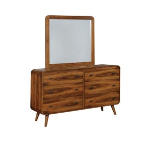 Coaster Furniture Robyn Dark Walnut Dresser And Mirror