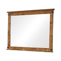 Brenner Rectangular Dresser Mirror Rustic Honey