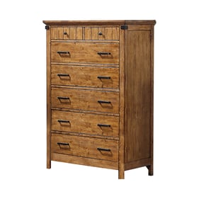 Coaster Furniture Brenner Rustic Honey 7 Drawers Chest