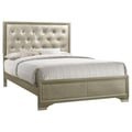 Beaumont Upholstered Queen Bed Champagne