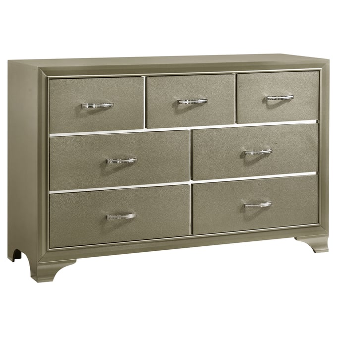 Coaster Furniture Beaumont Champagne 7 Drawers Dresser CST-205293